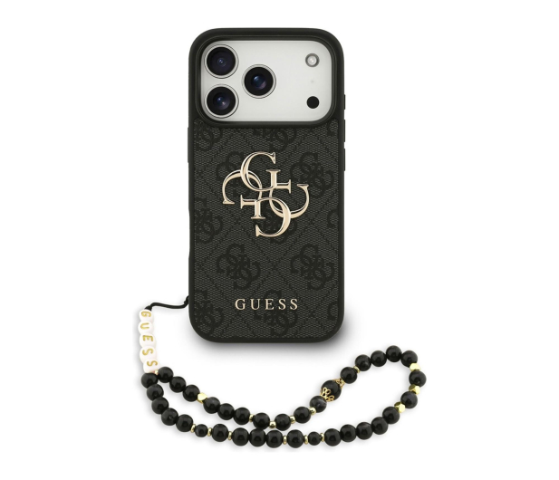 Guess 4G Strap 4G Classic Logo do iPhone 17 Pro czarny - 1365505 - zdjęcie